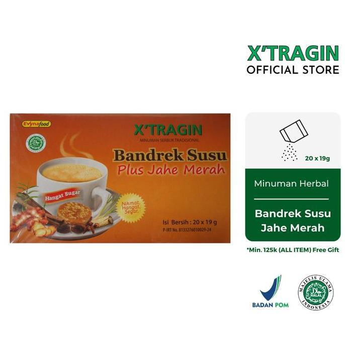 DISKON X'TRAGIN Bandrek Susu Plus Jahe Merah Minuman Bubuk