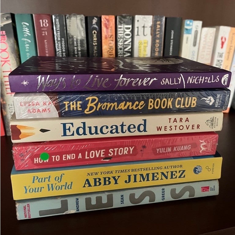 Buku Novel Baru Preloved Ori Book part of your world abby jiminez educated tara westover bromance bo