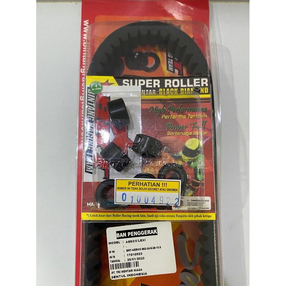 VBELT RACING SET ROLLER AEROX LEXI BRT