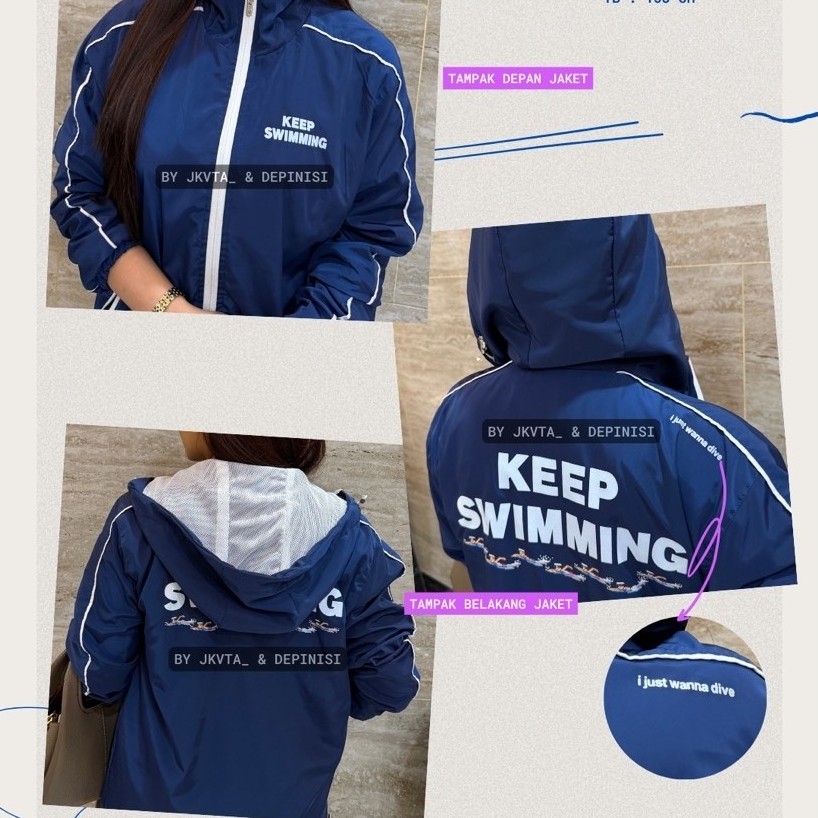 JACKET SWIM BTS