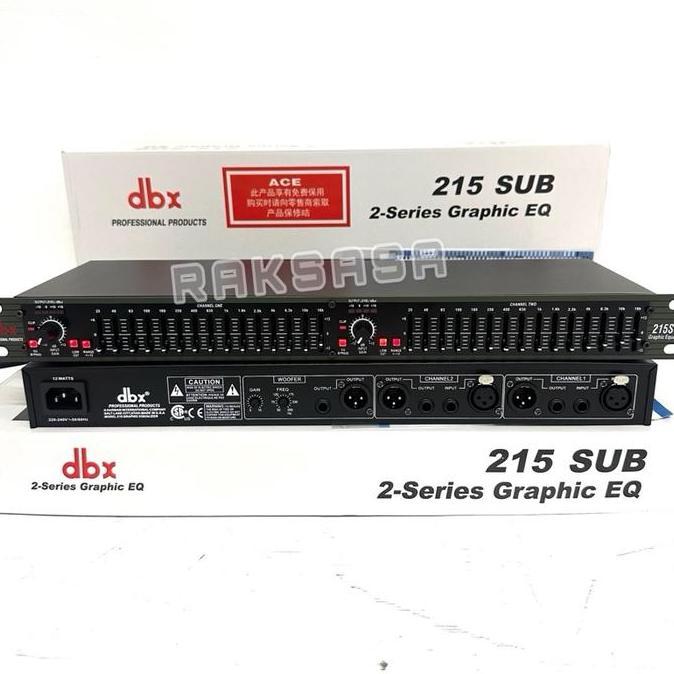 badawali_lembah - equaliser dbx 215sub dbx215 equaliser dbx 215 + subwoofer