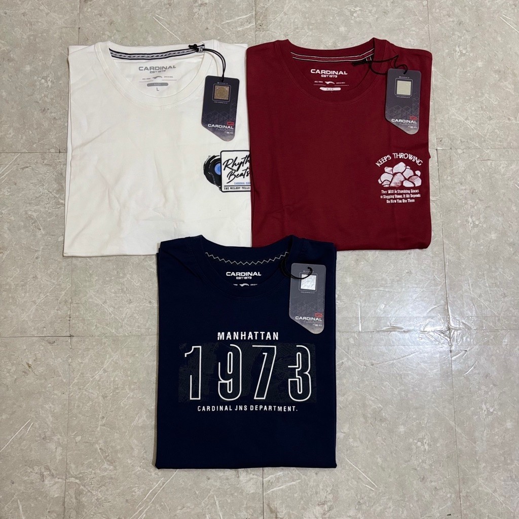 kaos cardinal pria original