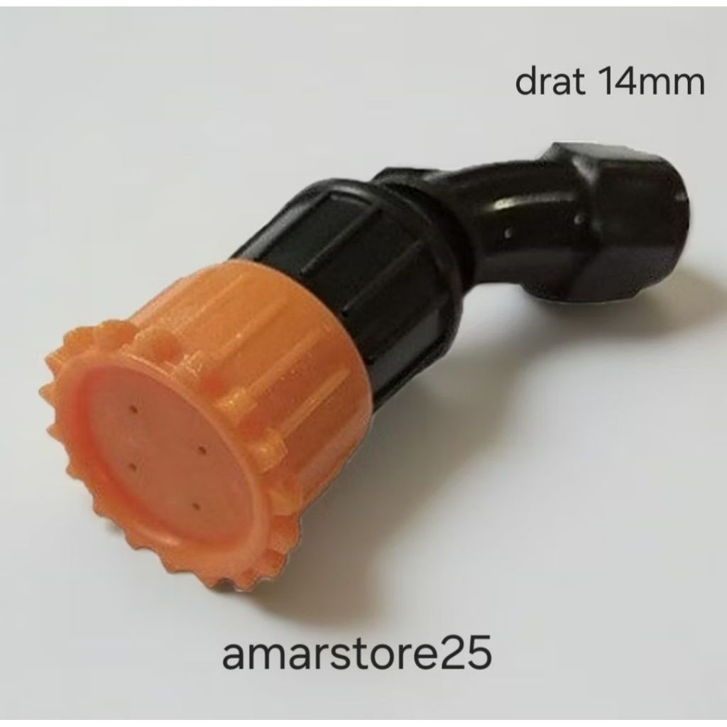 Nozzle sprayer 4.lubang bengkok