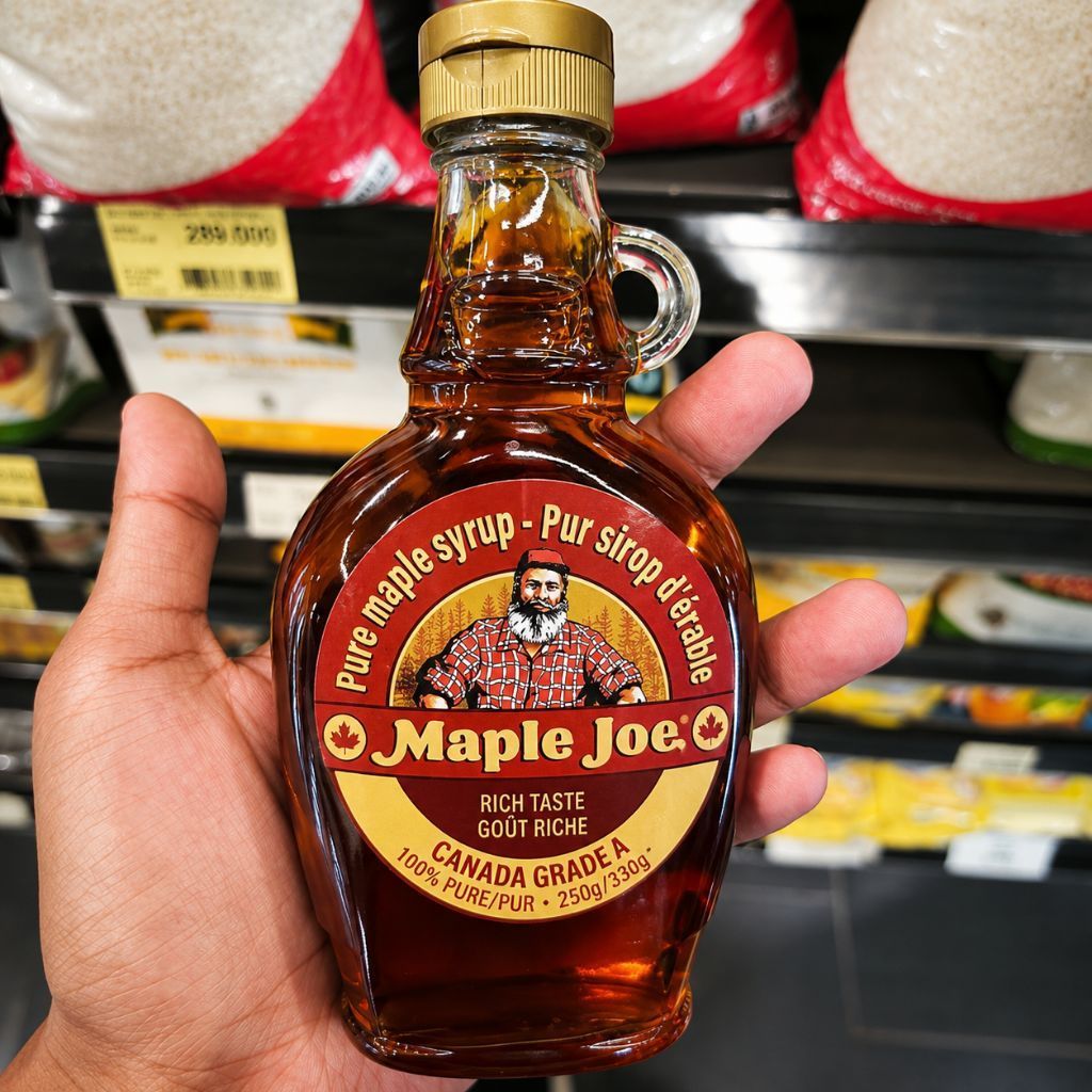 Syrup Maple Joe Canada super grase A 250g - pure maple Syrup 100% original