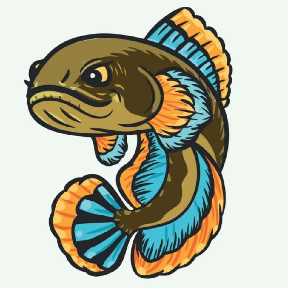 patung ikan Cana limbata