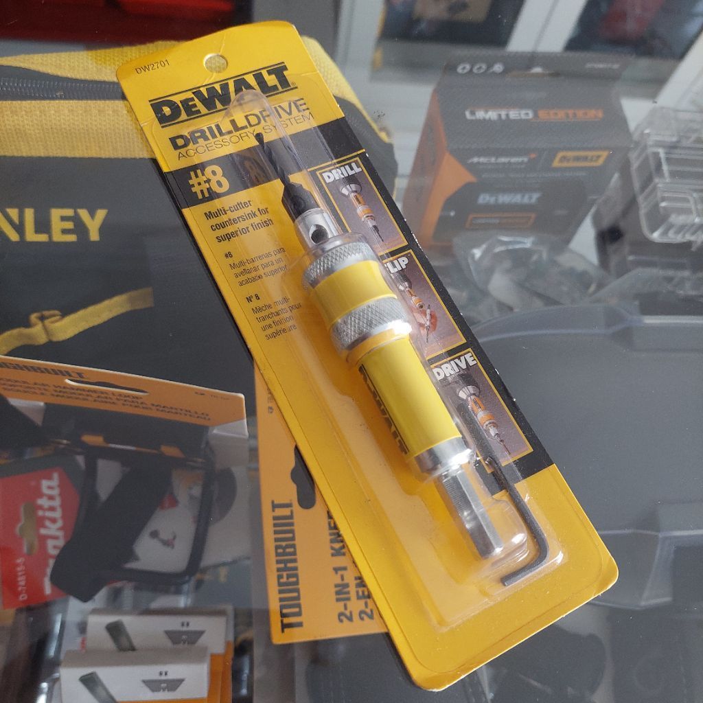 Dewalt Drill Flip Drive Complete Unit 2 in 1 Countersink 8#8DW2701