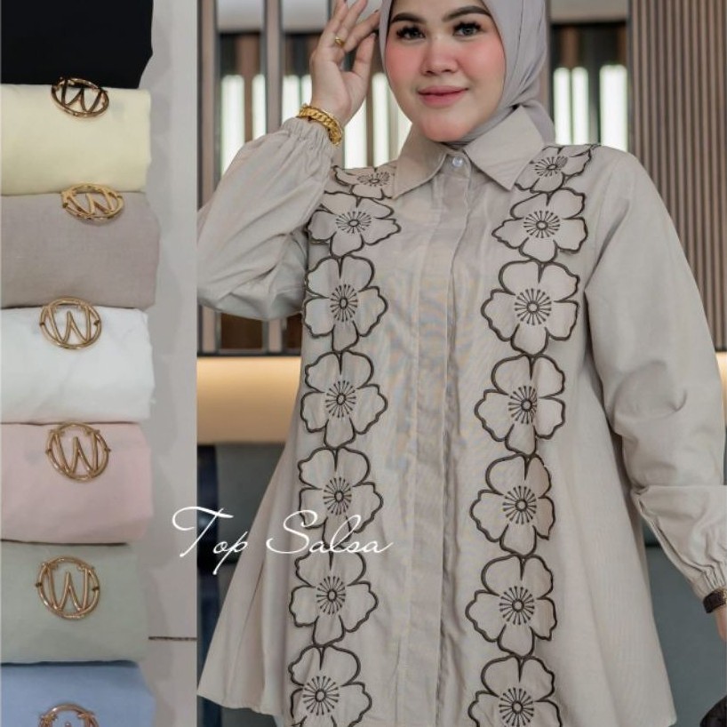 Winody Atasan Top Salsa Blus Winody