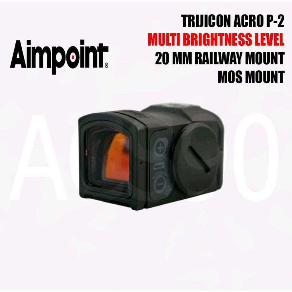 AIMPOINT ACRO P2 RED DOT REFLEX SIGHT SCOPE AEG GBB WGB