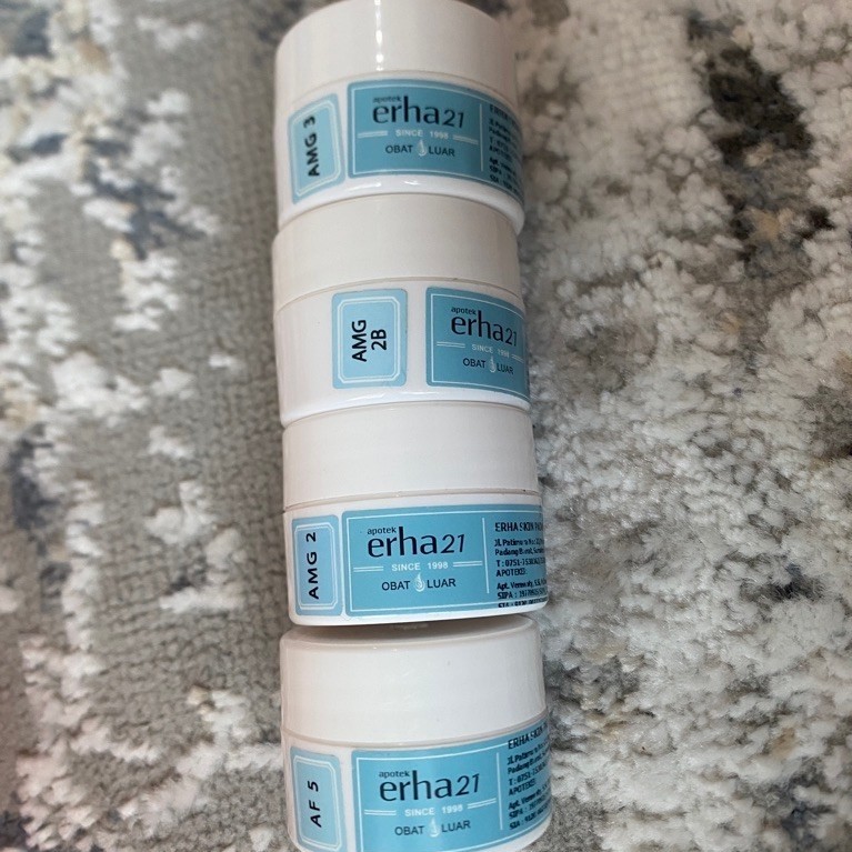 New dan preloved cream erha AMG2 AF5 AMG2B AMG3