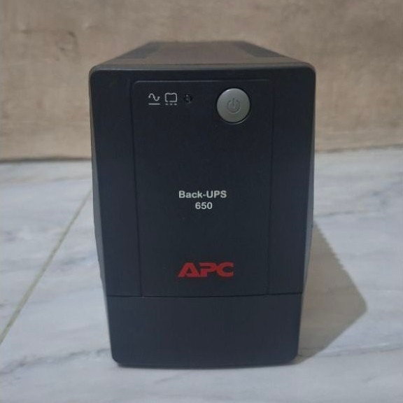 UPS APC BX650LI-MS 650VA Bekas tanpa batre