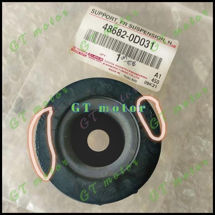TERBARU 48682-0D031 MOUNTING SUPPORT SHOCK DEPAN ATAS NEW VIOS LIMO YARIS 