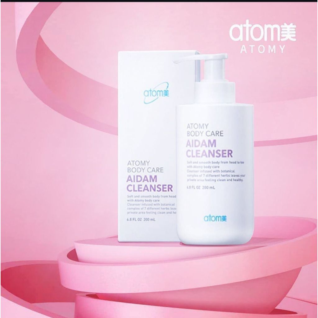 ATOMY Body Care Aidam Cleanser 200 mL Pembersih Badan Botol Pump