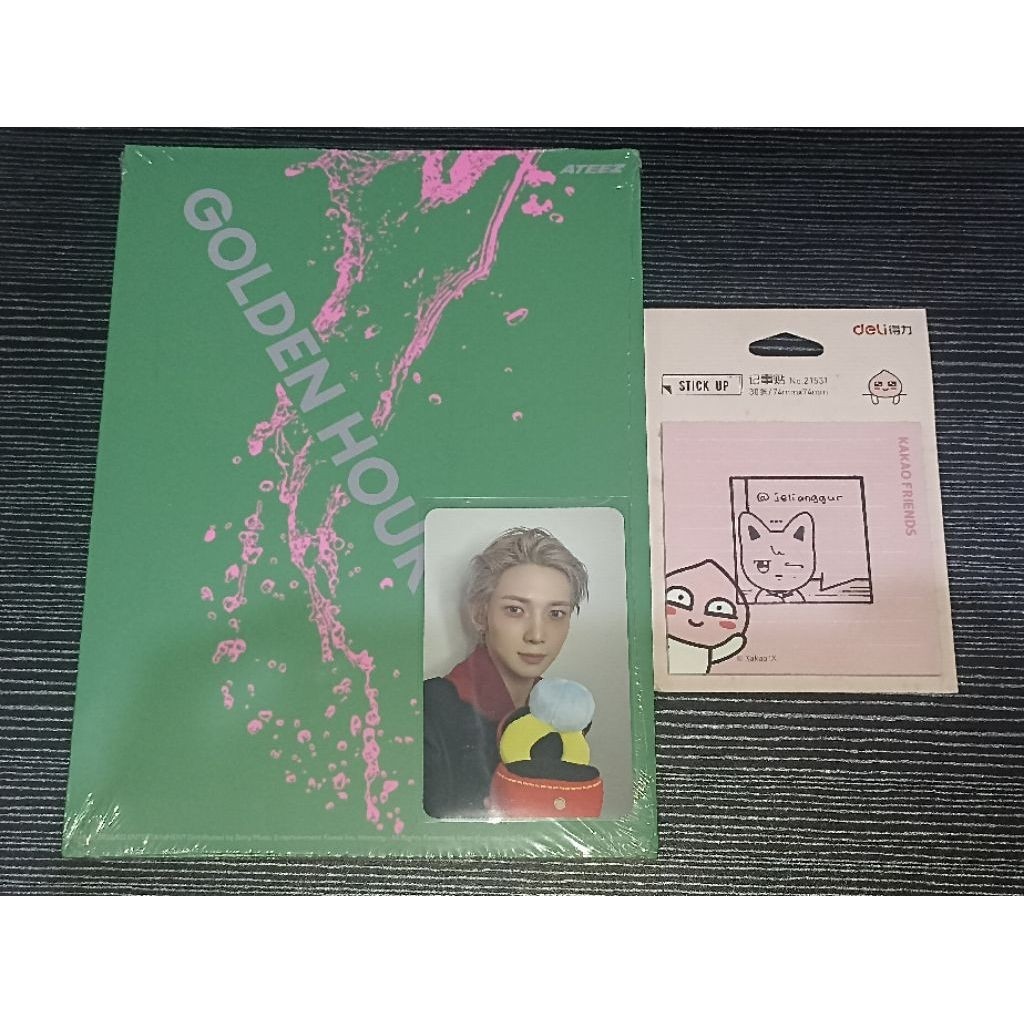ATEEZ Golden Hour Pt. 5 Photobook Z version YEOSANG POB SOUNDWAVE Photocard