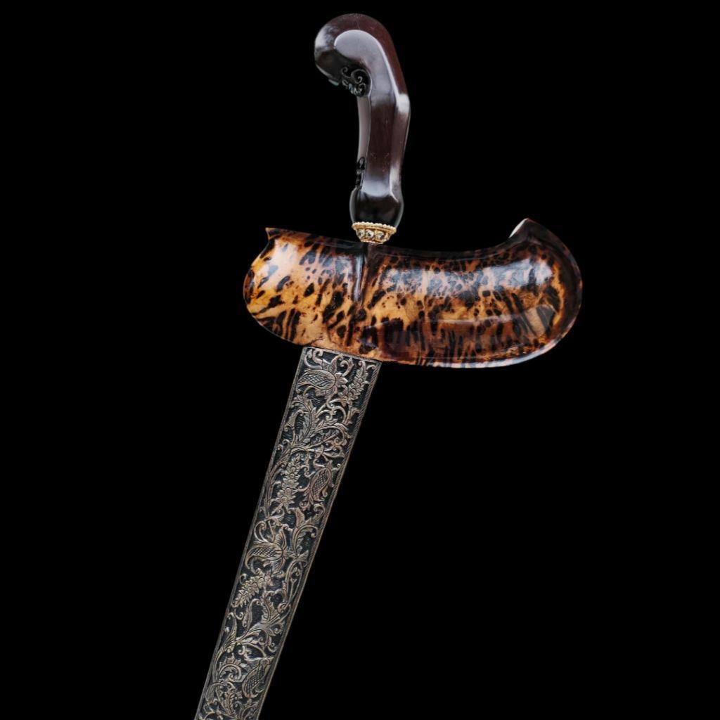 Keris Singo Barong Luk 5 Tinatah 9 Wedana Pamor Pedaringan Kebak & Wahyu Tumurun Kinatah Emas Istime
