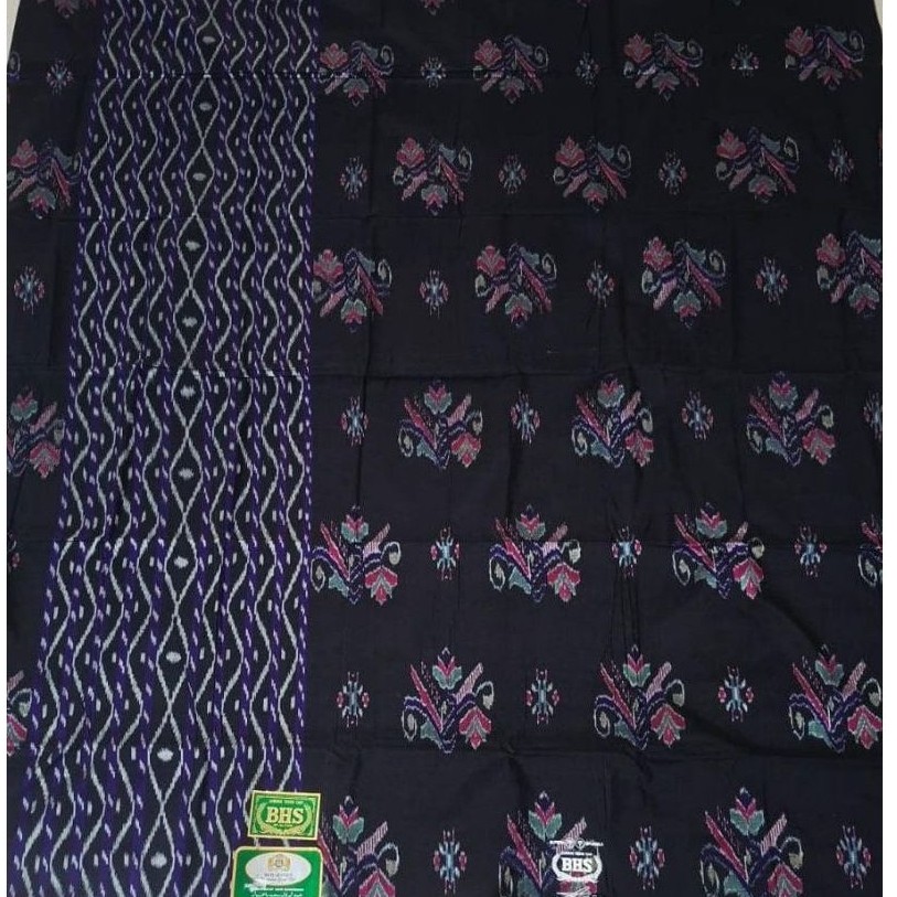 SARUNG BHS MST GOLD SUPER JADUL  SUTERA SPUNSILK HITAM LIMITED EDITION
