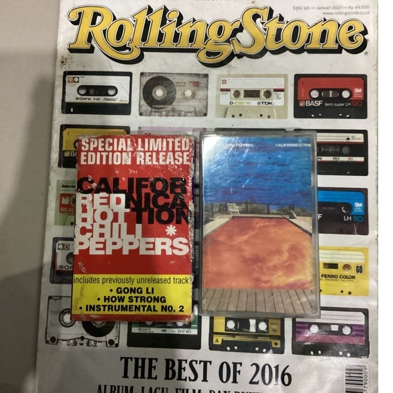 kaset pita RHCP californation box