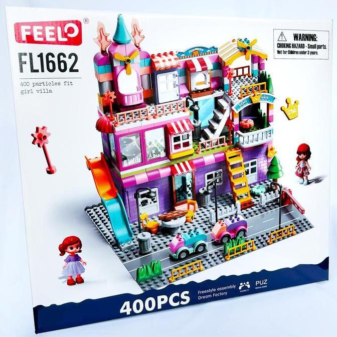 Feelo 216 pcs - Assembly house