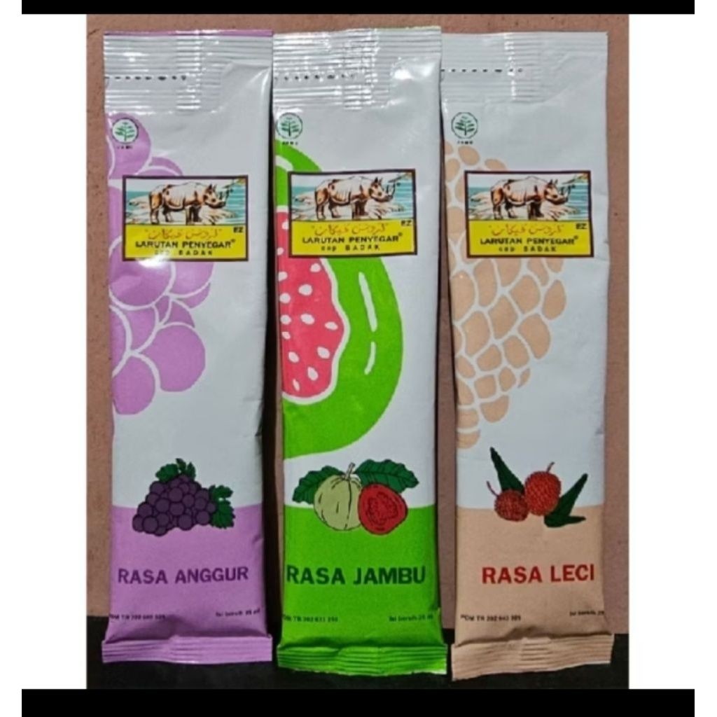 Cap Badak Larutan Penyegar Bentuk Jelly 25 ml - 1 Sachet