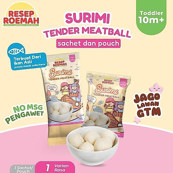 Yeyeye- Resep Roemah Surimi Fish Tender Meatball / Bakso Ikan Surimi / Toddler
