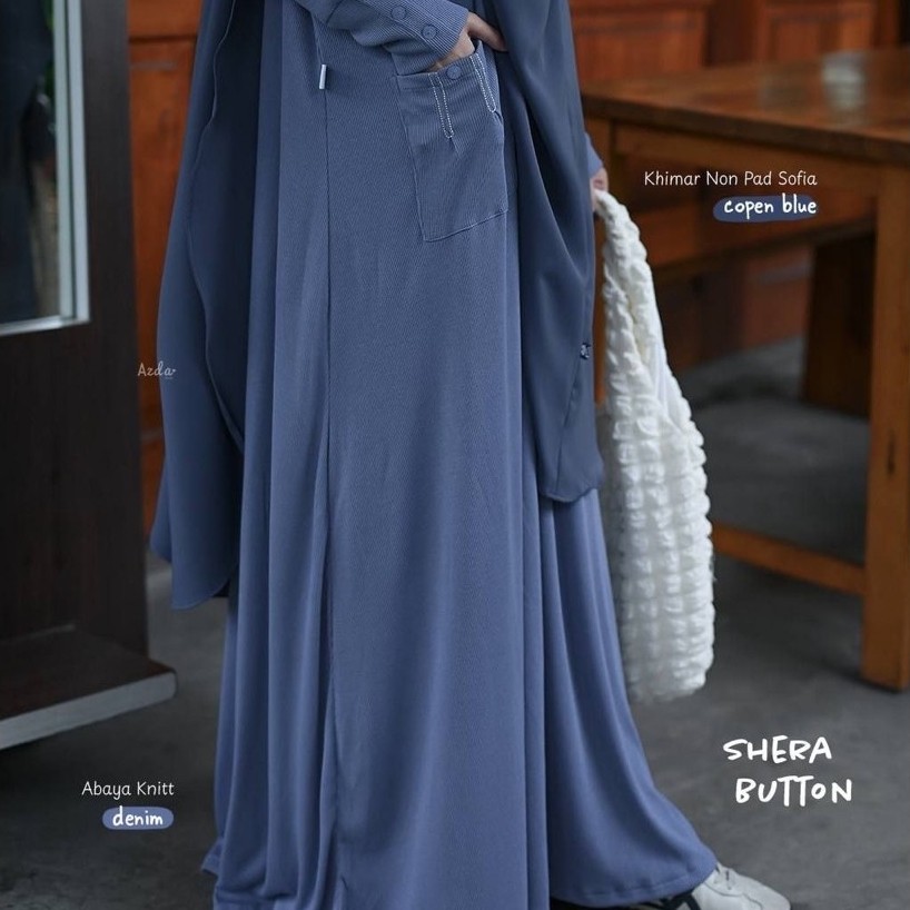 READY ABAYA SHERA BUTTON AZDA/ABAYA AZDA/ABAYA MURAH/ABAYA POLOS/ABAYA KNIT AZDA/ABAYA AZDA/ABAYA MU