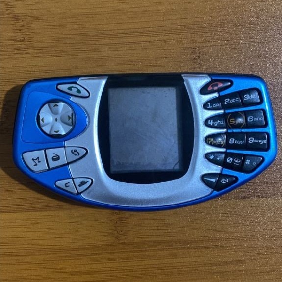 Nokia N-Gage Classic Blue Silver (Original) - Kondisi Untested / Bahan Part