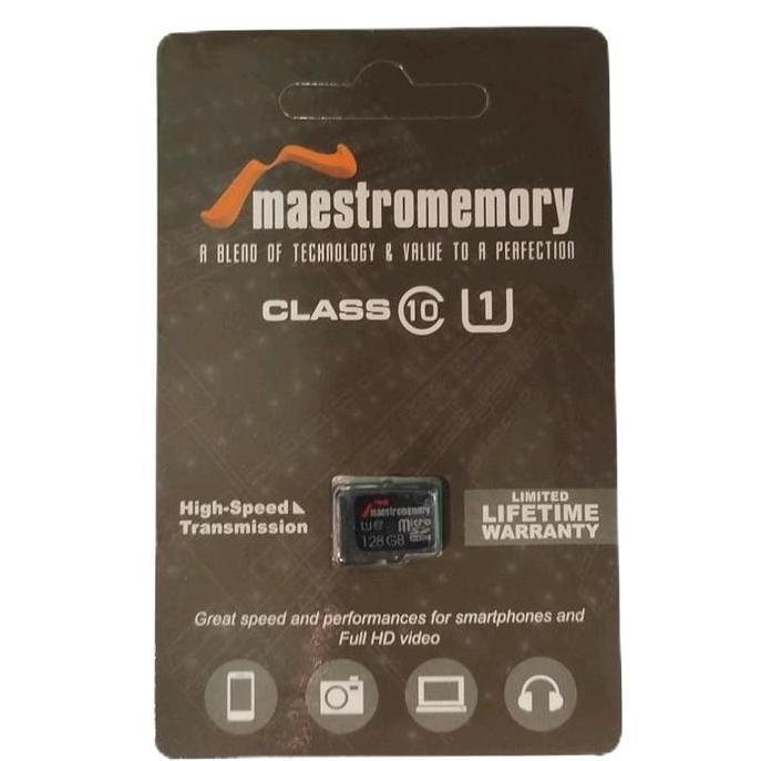 Save- Microsd Maestro 128Gb Class 10 Memory Card Micro Sd Memory