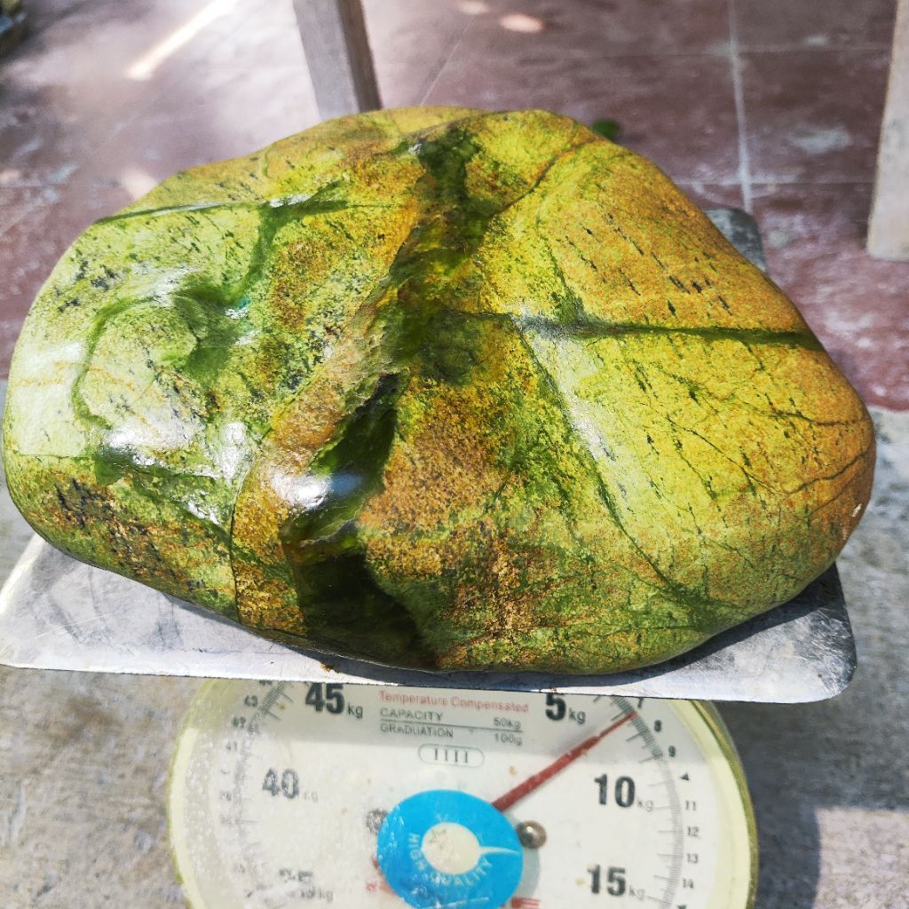 Batu Idocrase lumut aceh 7kg