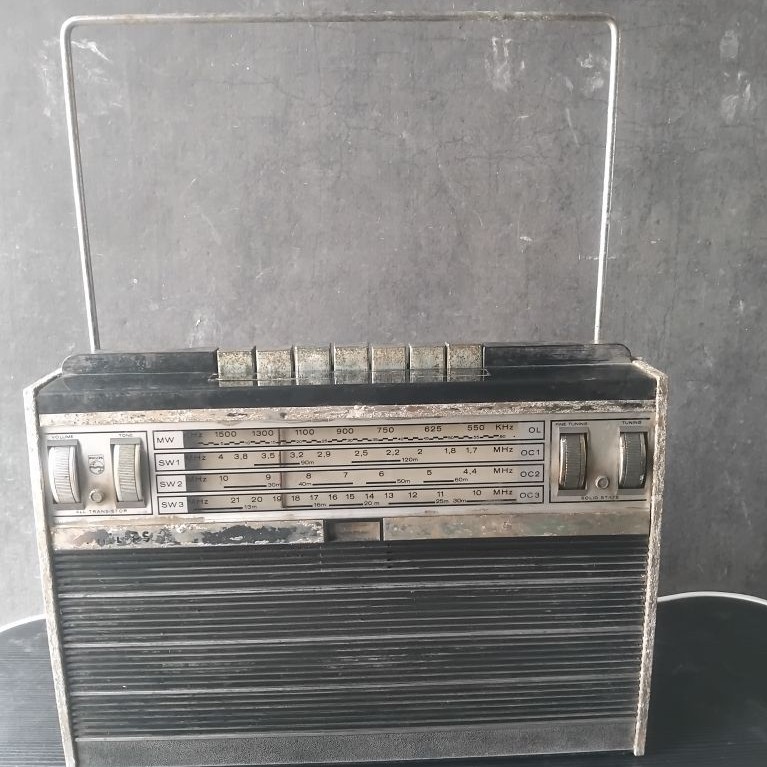 Nostalgia Radio Philips jadul anti (Baca deskripsi) - Vintage radio antik