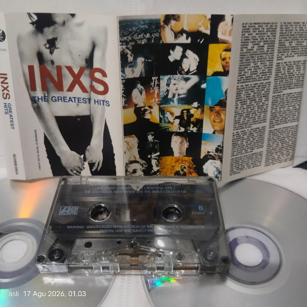 kaset pita INXS _ greatest hits