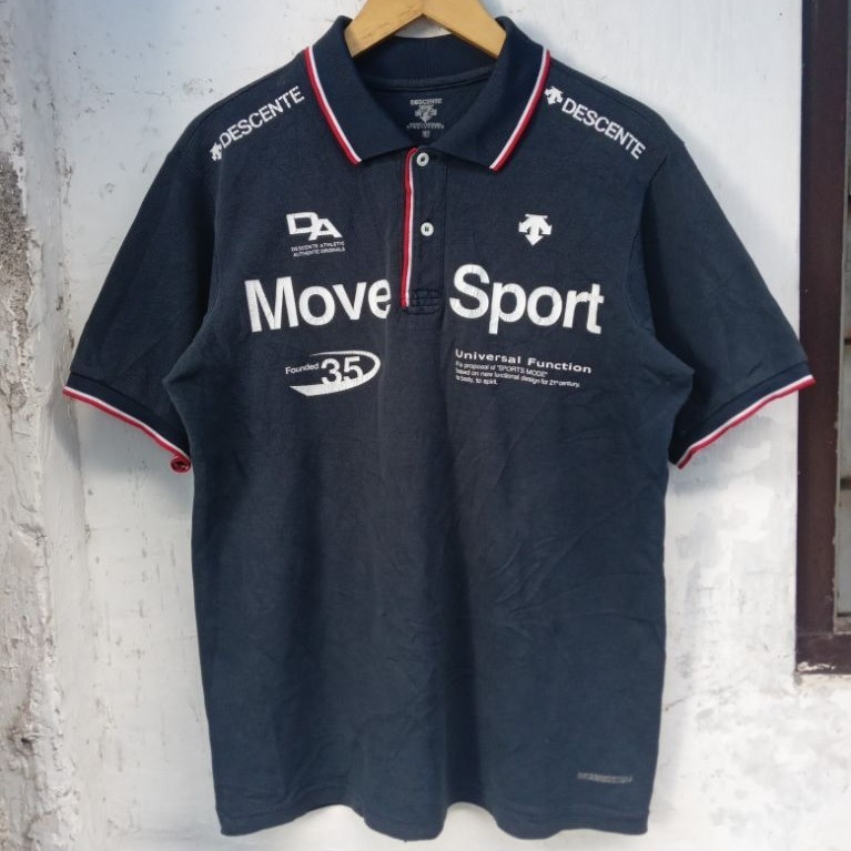 POLOSHIRT DESCENTE TWINTAPED MOVE SPORT RACING