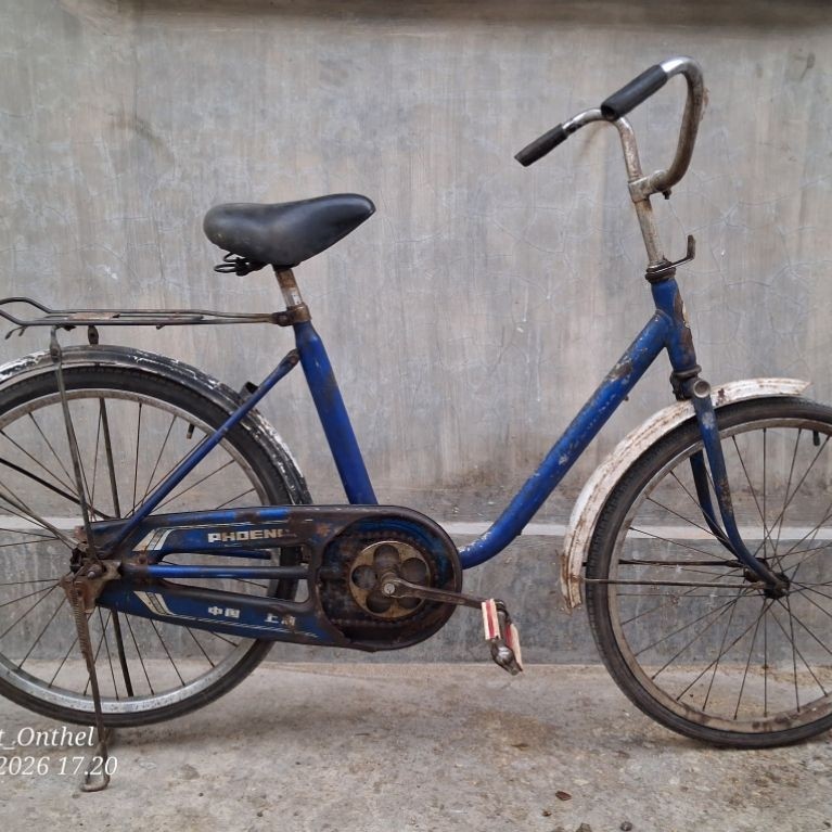 Sepeda Ontel Antik Mini Ukuran 24 Biru