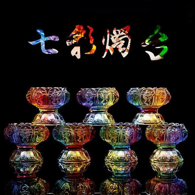 Tempat lilin sembahyang/tempat minyak altar/lilin altar/tempat lilin
