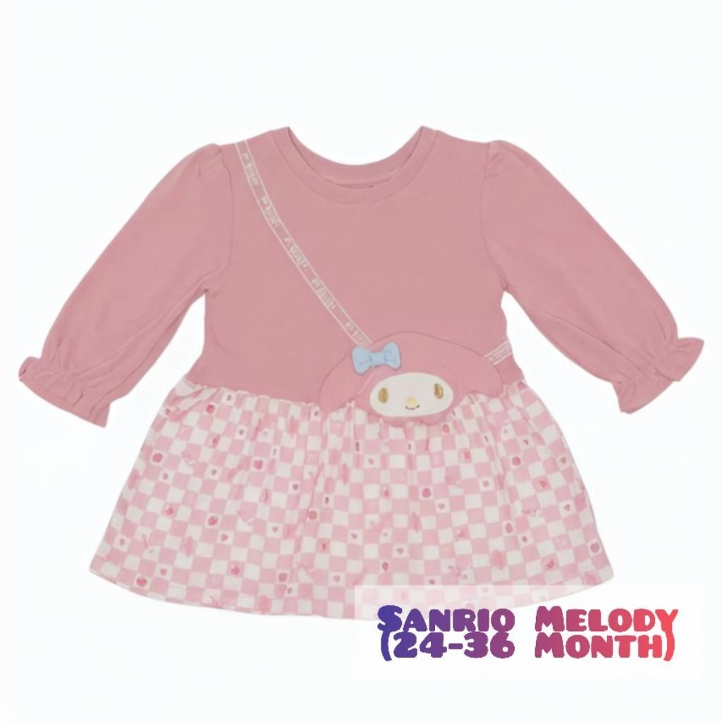 Dress Setelan Overall Kaos Celana Rok Brand Matahari / Pipiniko Little M Marvel Sanrio / Baju Anak B