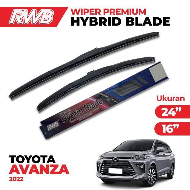 EVAHI Wiper mobil RWB Toyota AVANZA 2022-NOW