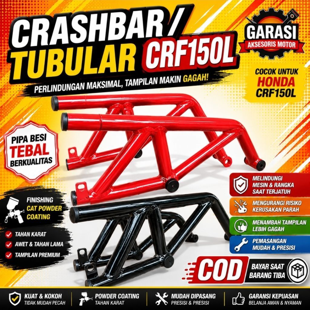 CRASHBAR CRF150L TUBULAR CRF150L CRASHBAR CRF150L CRASHBAR HONDA CRF150L TUBULAR HONDA CRF150L