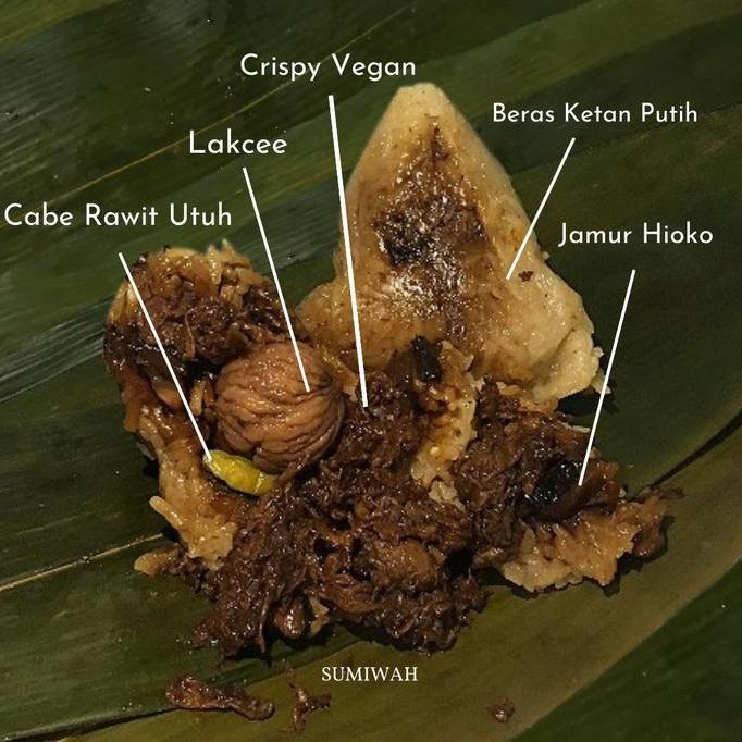 YUSUM Bacang / Bakcang Vegan Vegetarian Tanpa Telur