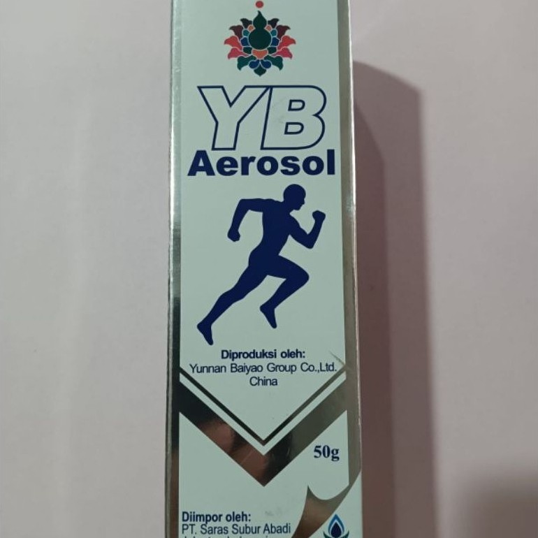HJ168 YB AEROSOL 50GR YUNNAN BAIYAO SPRAY