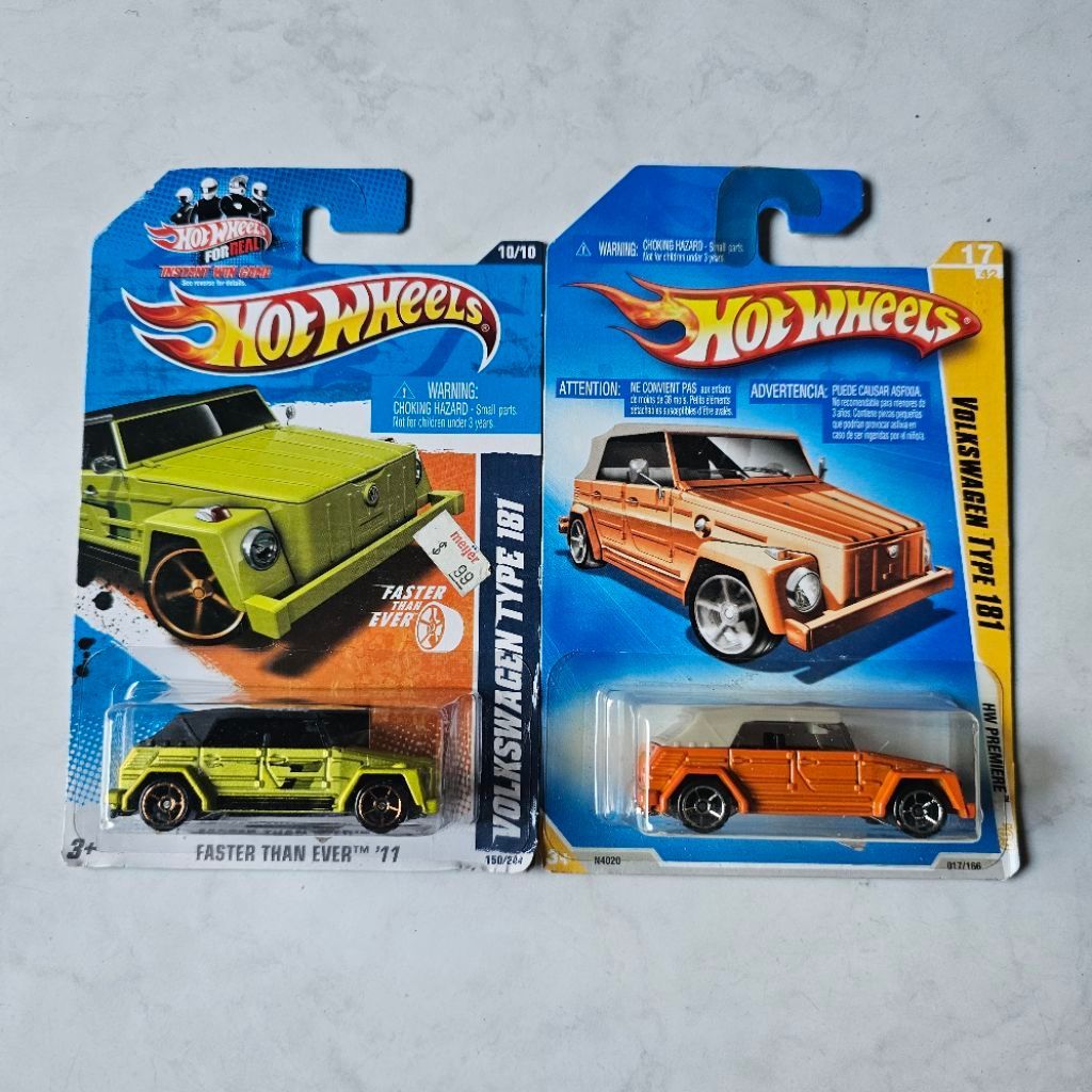 hotwheels volkswagen type 181 vw