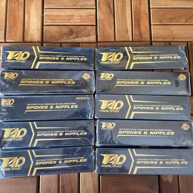 Tad racing ruji jari jari stainless velg motor
