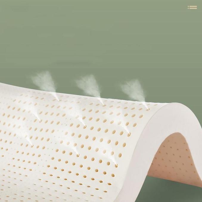 Thailand 100% Natural latex Mattress real latex liquid mattress home single double mats with cover t