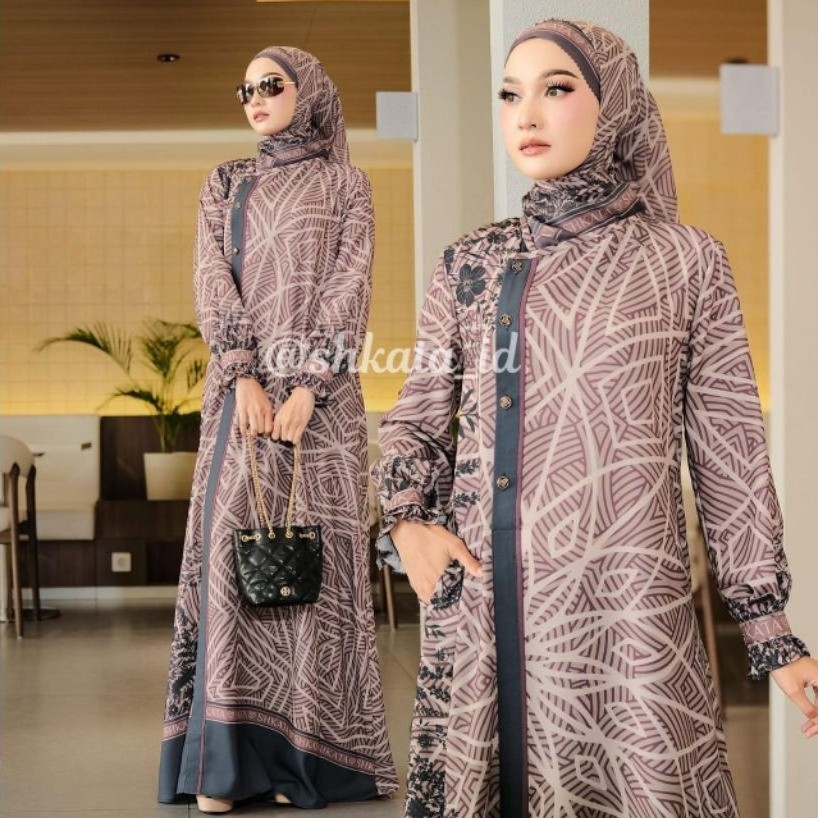 Premium Kazumi series by shkata gamis kerudung