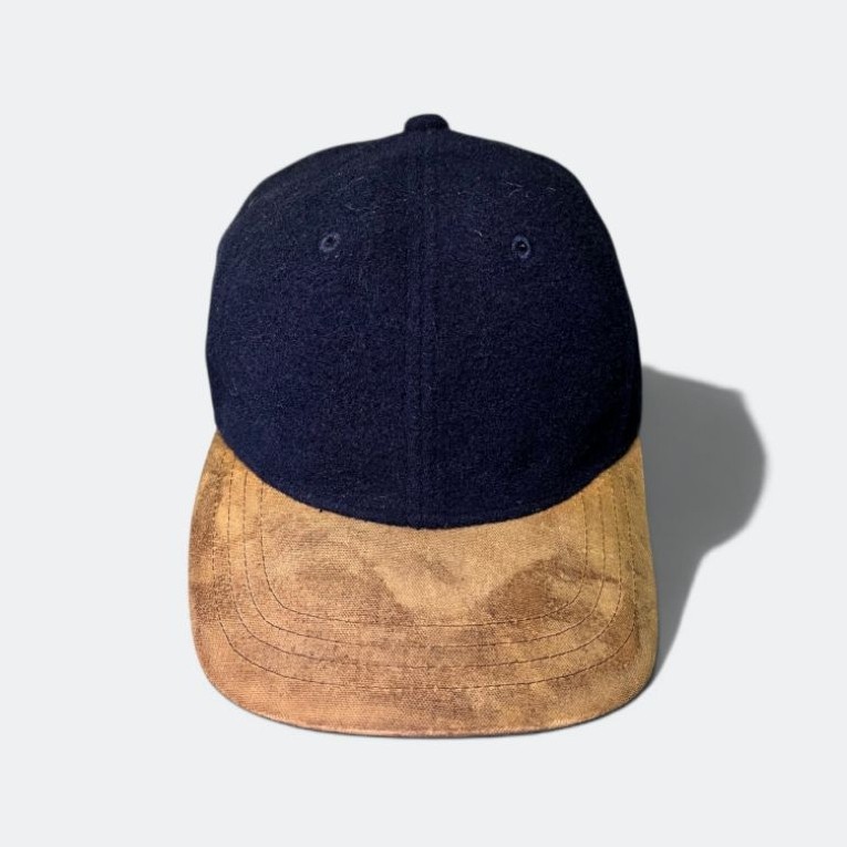 Topi LL Bean 90s Twotone Wool Blank cap