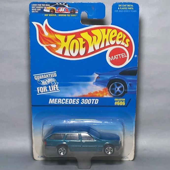 HOTWHEELS MERCEDES BENZ 300TD S124 DIECAST HOT WHEELS MERSI W124 WAGON 300 TD HW 1997 MIRIP CORGI BY