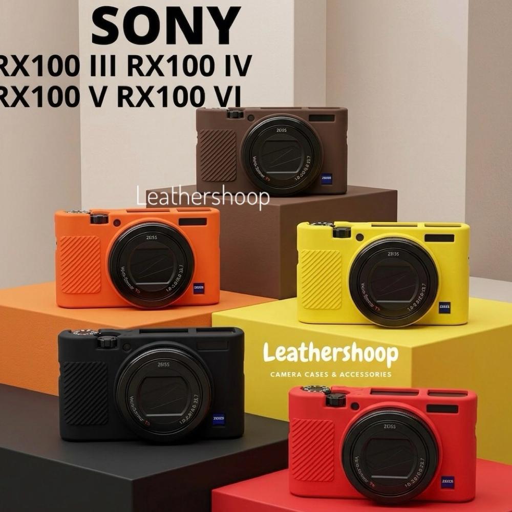 [VONO] Cover Sony RX100III RX100IV RX100V RX100VI Case Rubber Cover
