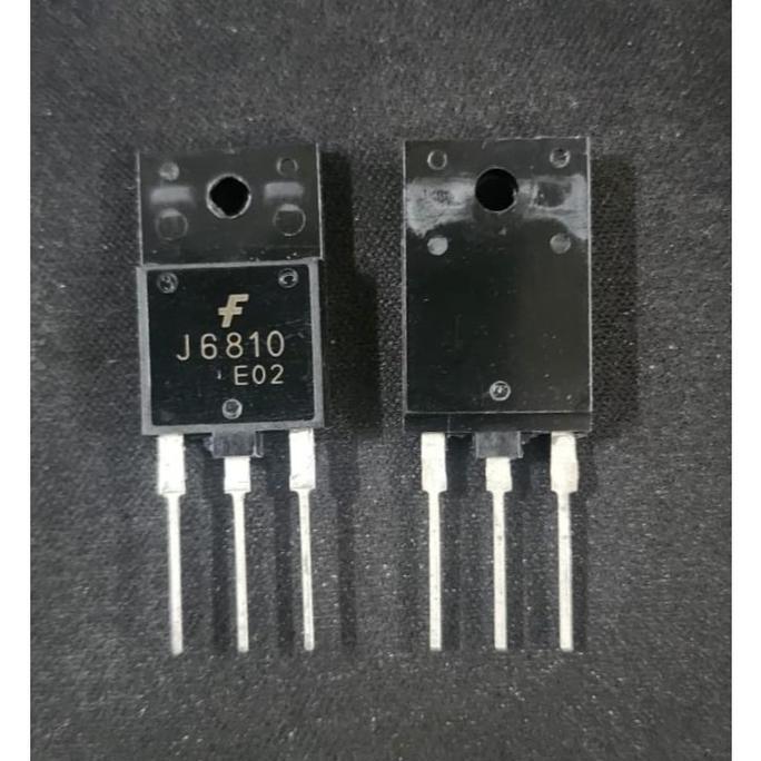 TRANSISTOR J6810 HIGH VOLTAGE NPN HORIZONTAL DEFLECTION OUTPUT - PERSAMAAN J6810A BYD79