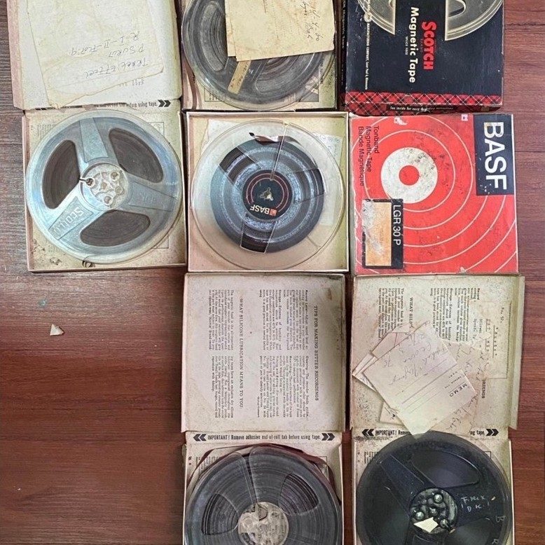 Reel Tape bekas (borongan)