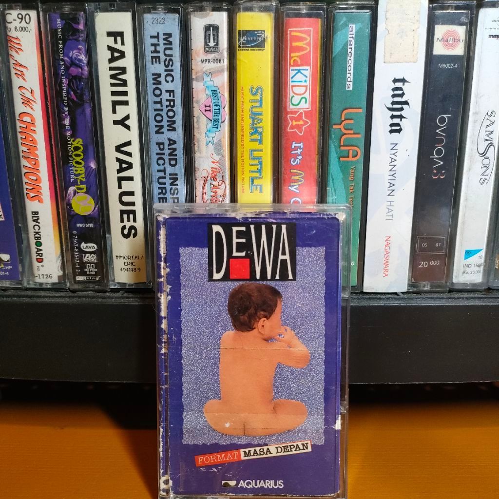 Kaset Pita Dewa Dewa19  Dewa 19 Format Masa Depan baca deskripsi