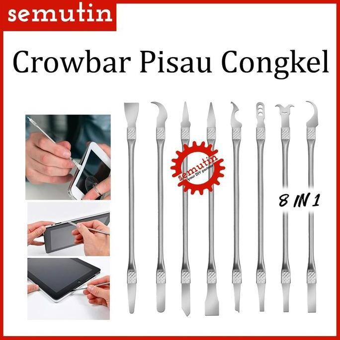 PISAU CROWBAR CONGKEL 8IN1 AK32 SM / HP IC SET CPU EMMC LINGGIS PEMBERSIH LEM / ALAT PEMBONGKARAN PE