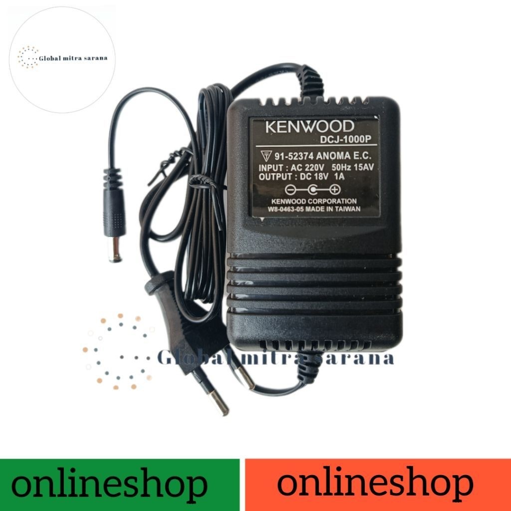 adaptor travo 18V 1A / power adaptor kenwood 18V 1A