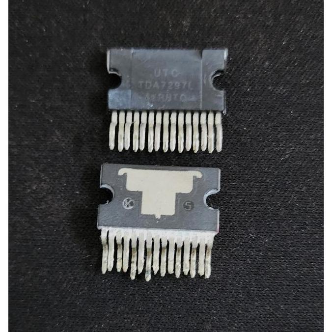IC UTC TDA7297L TDA7297 L 10W DUAL BRIDGE AMPLIFIER - CABUTAN BAGUS ORIGINAL HZIP-15A BYD79
